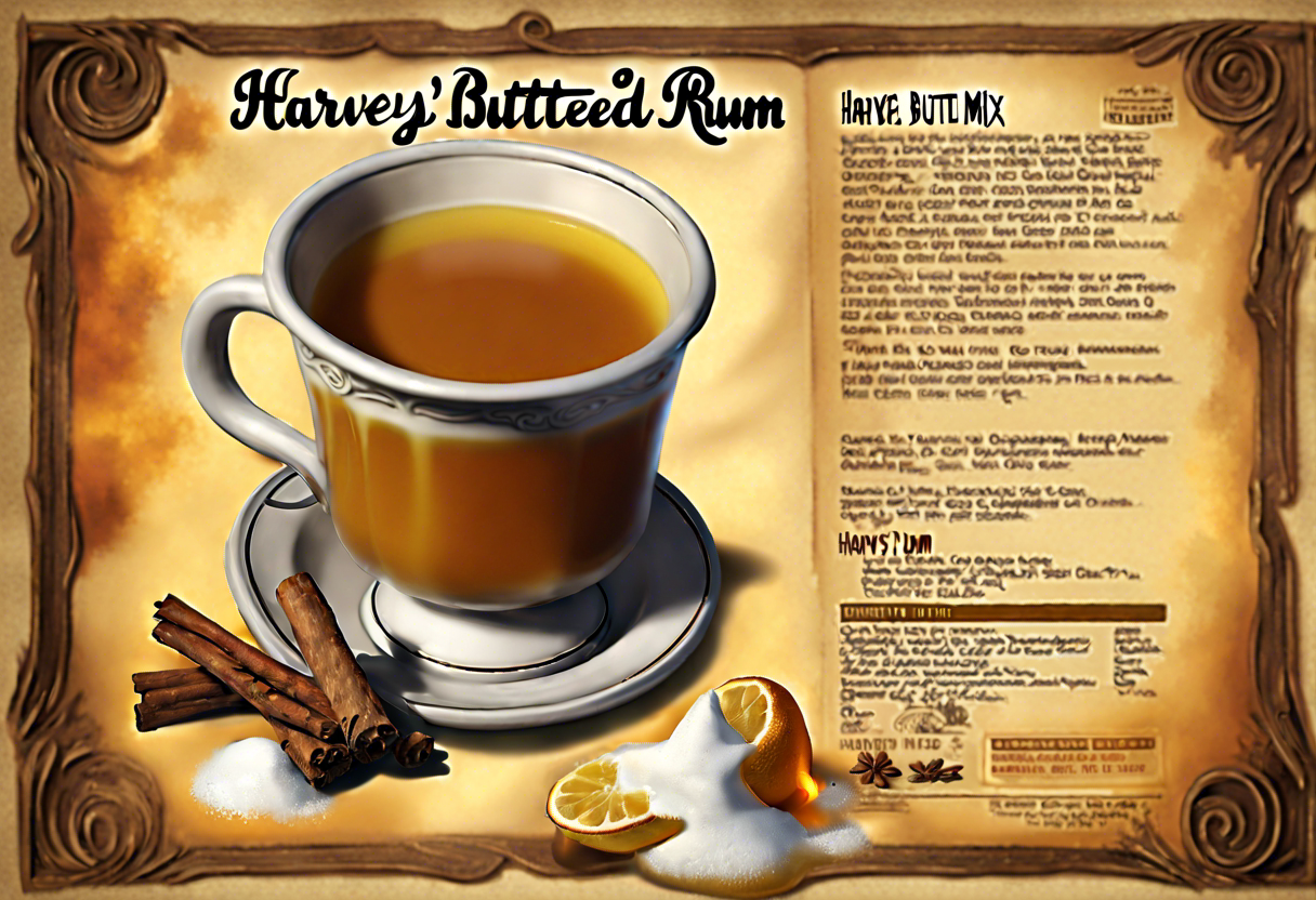 Harvey's Hot Buttered Rum Mix Ingredients - Pantry Peek